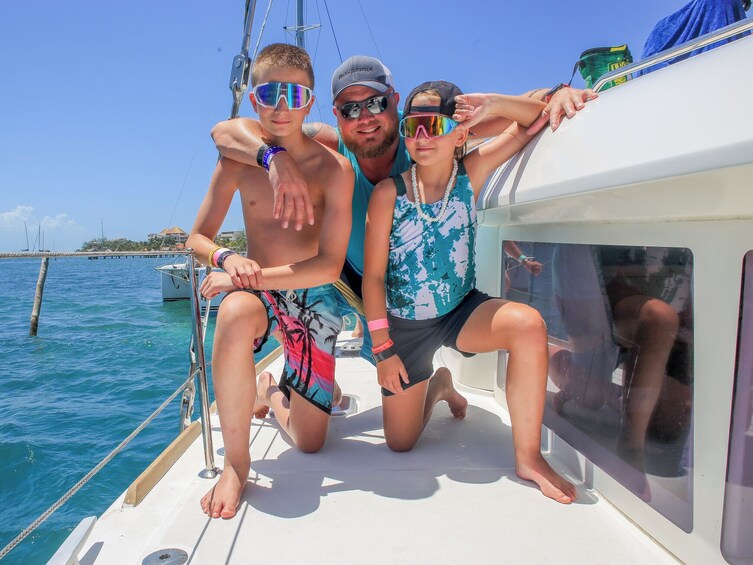 Private Seabird 36ft Catamaran- Cancun, Isla Mujeres- Snorkeling & Open Bar