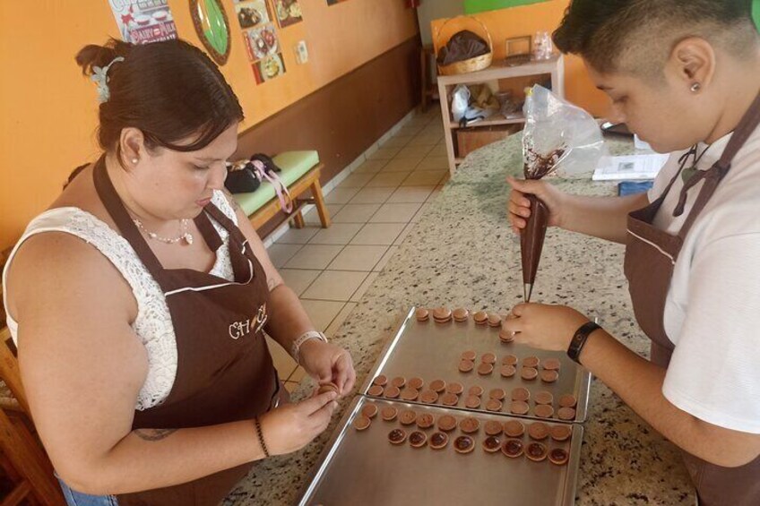 Chocolate Macarons Workshop in Puerto Vallarta