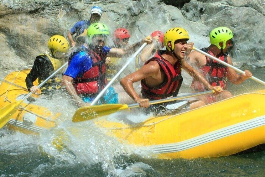 White Water Rafting Adventure at Dalaman River from Fethiye