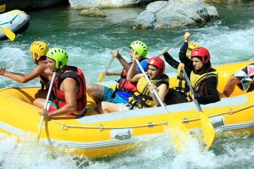 White Water Rafting Adventure at Dalaman River from Fethiye