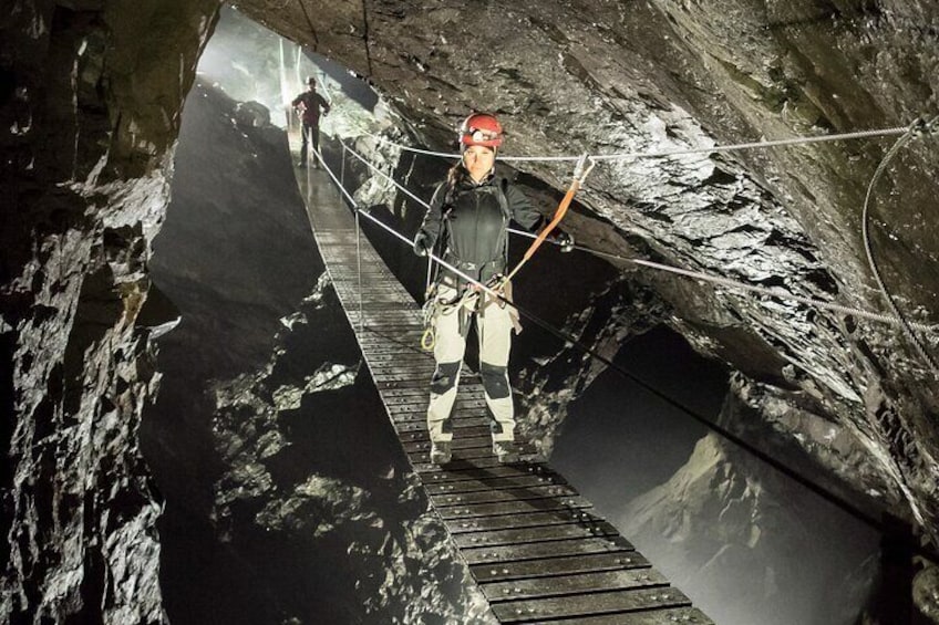 Reach amazing places in an easy and safe way with Via Ferrata system