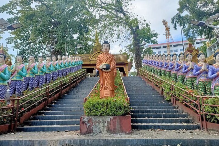 Sihanoukville Buddha Statue Staircase