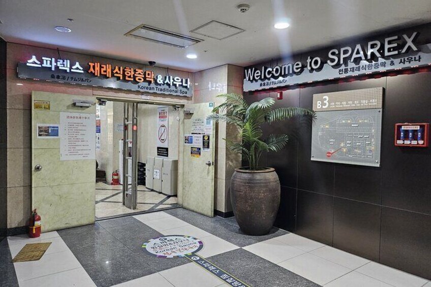  Dongdaemun SPAREX Jimjilbang Sauna Admission Ticket