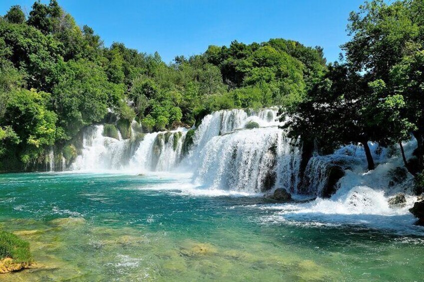 Krka Waterfalls Guided Tour From Split with Lunch