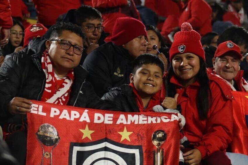 Ticket to a Peruvian Football Match and local flavor