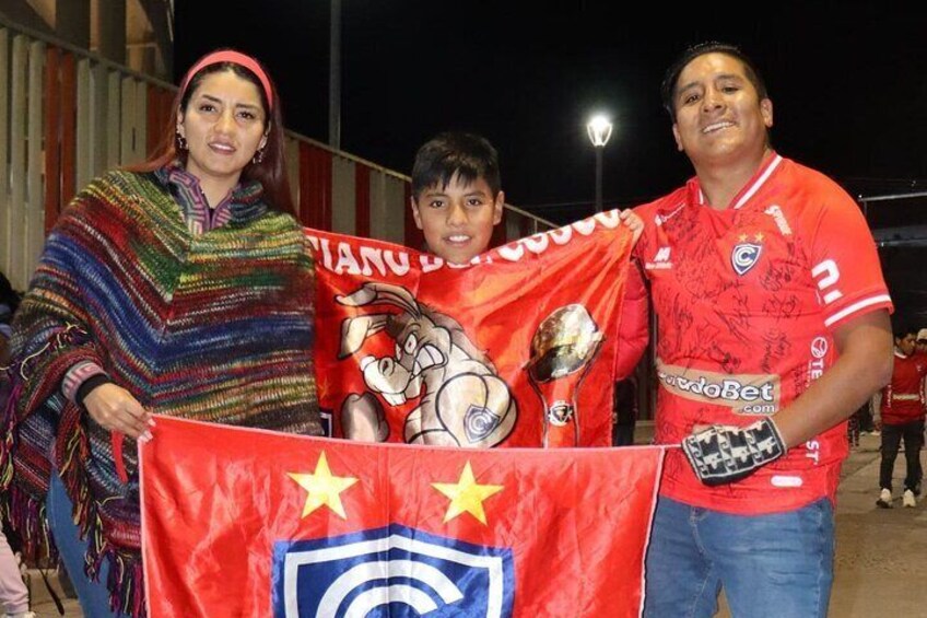 Ticket to a Peruvian Football Match and local flavor