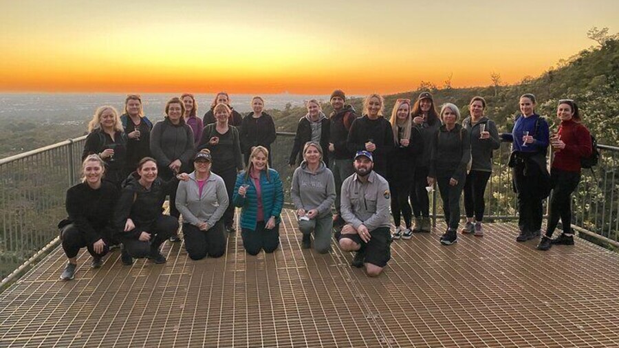 Lesmurdie Falls Sunset & Sparkling Hike