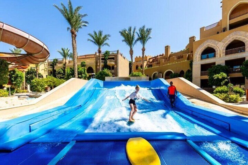 Full Day Aqua Park:Water World Makadi ,Lunch & Transfer- Hurghada