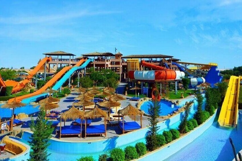 Full Day Aqua Park:Water World Makadi ,Lunch & Transfer- Hurghada