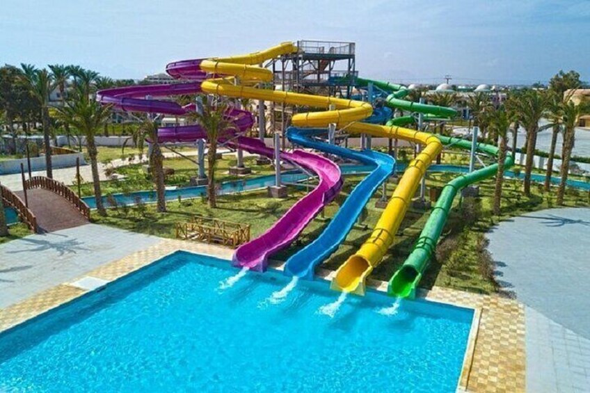 Full Day Aqua Park:Water World Makadi ,Lunch & Transfer- Hurghada