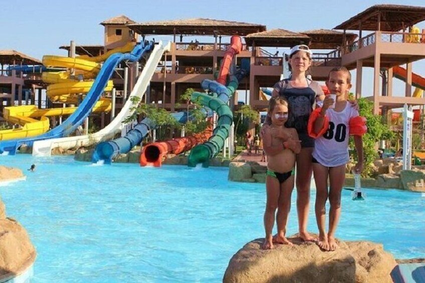 Full Day Aqua Park:Water World Makadi ,Lunch & Transfer- Hurghada