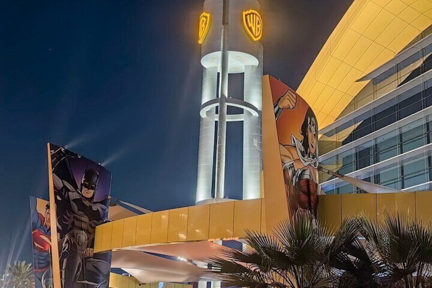 Warner Bros World Abu Dhabi Admission Tickets with Pick up