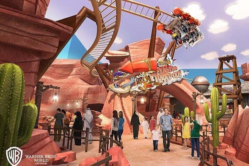 Warner Bros World Abu Dhabi Admission Tickets with Pick up