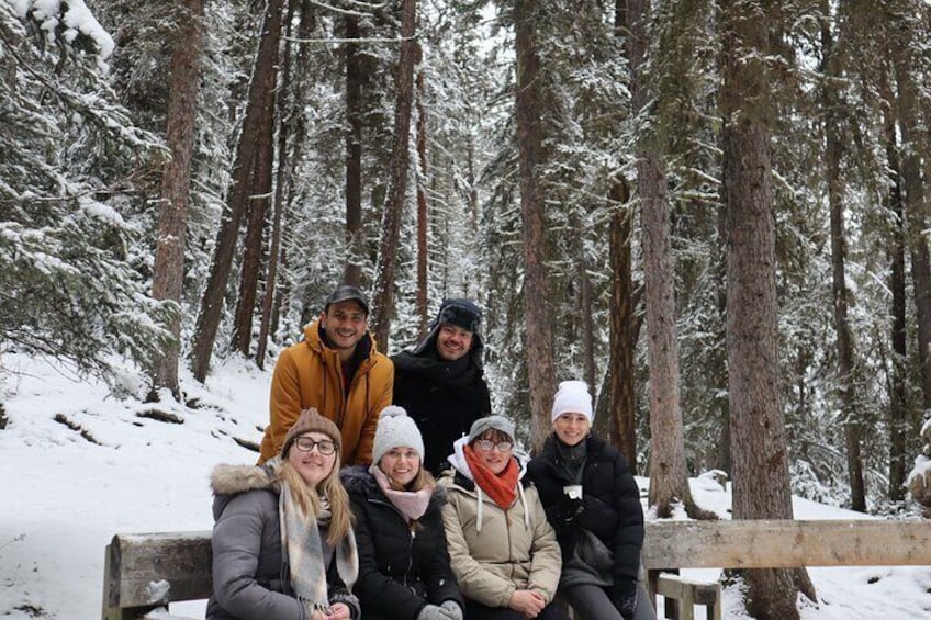 Johnston Canyon Picture Break