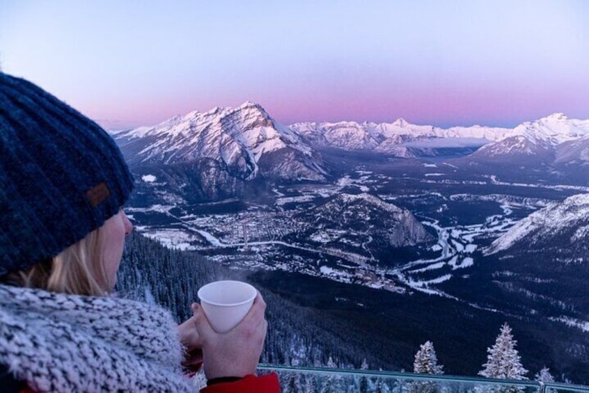 On top of the world - Banff Gondola 