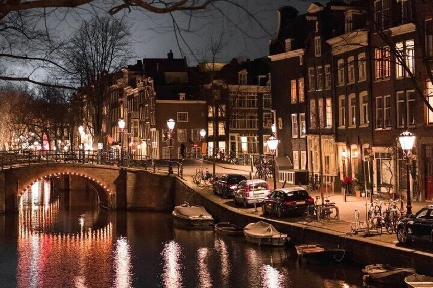 Amsterdam at night