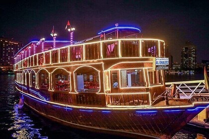 Dubai Best Dinner Cruise Al SEEF with Tanora show