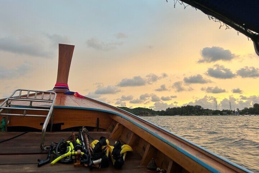 View from the boat