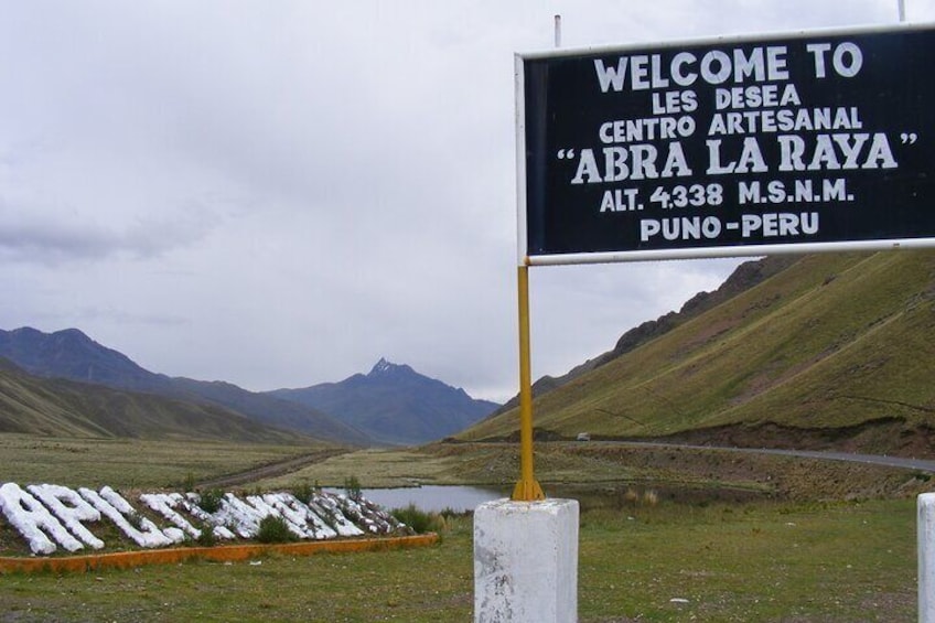 Trom Route of the Sun from Puno to Cusco