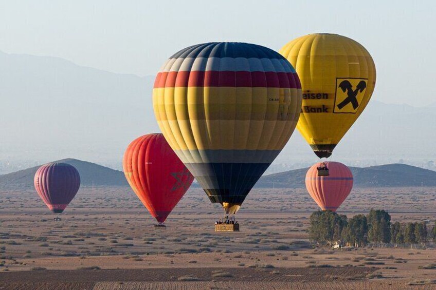Agadir Hot Air Balloon and Moroccan Breakfast