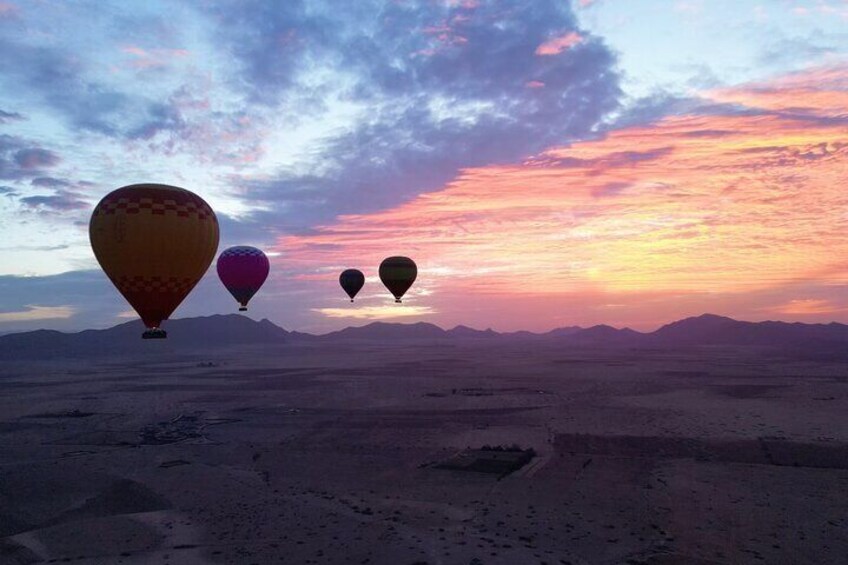 Agadir Hot Air Balloon and Moroccan Breakfast