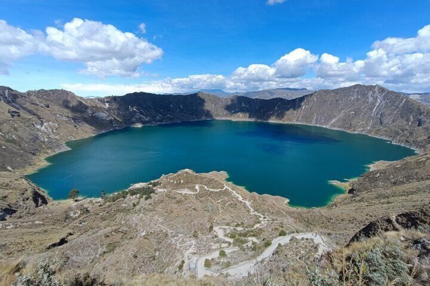 Quilotoa lake