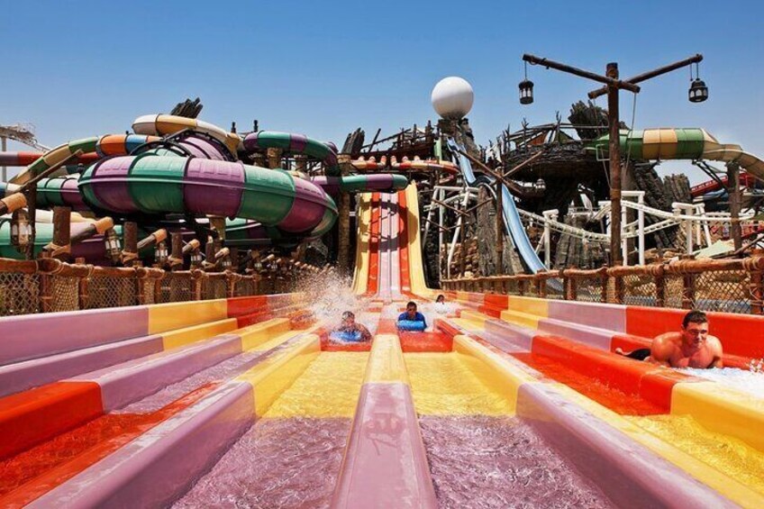 Visit Yas Island Water World from Dubai