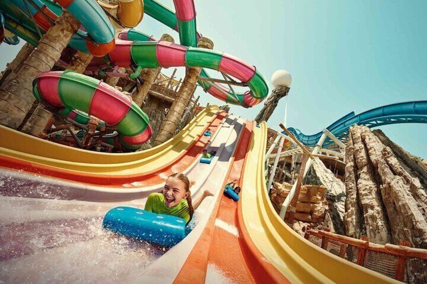 Visit Yas Island Water World from Dubai