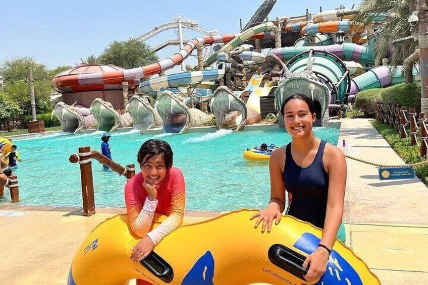 Visit Yas Island Water World from Dubai