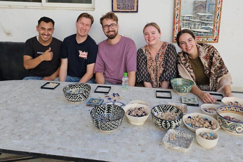 Mosaic and Pottery Tour in Fes