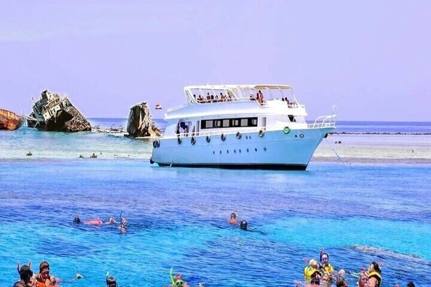 Tiran Island Boat Cruise from Sharm el Sheikh