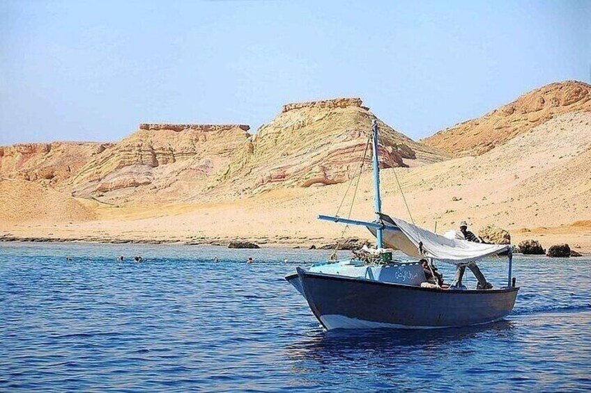 Tiran Island Boat Cruise from Sharm el Sheikh