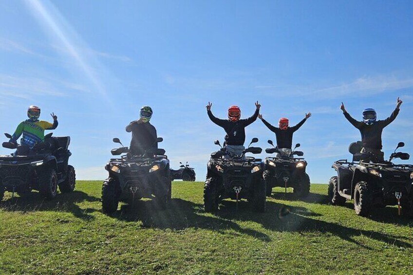 Half Day Private ATV and Quad Trip Near Bucharest 