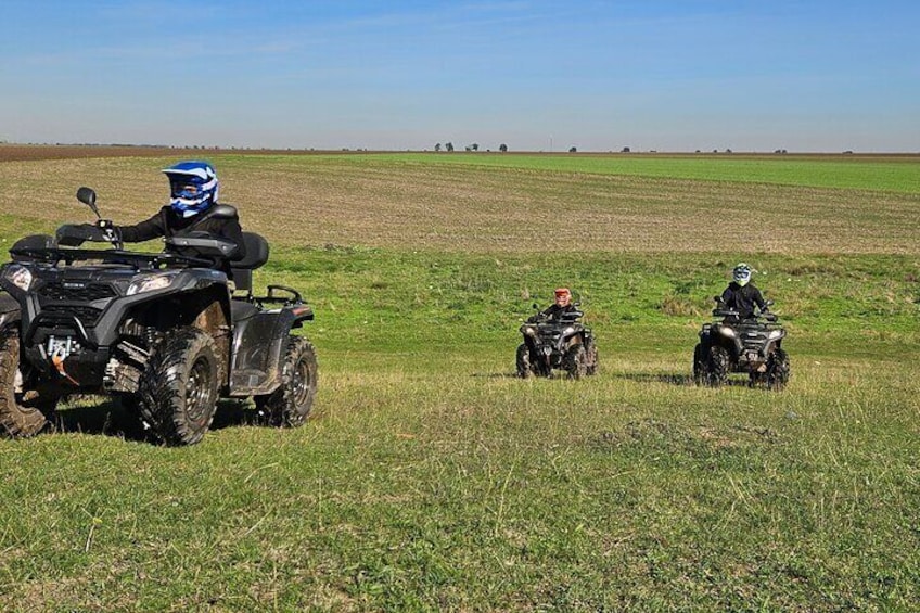 Half Day Private ATV and Quad Trip Near Bucharest 