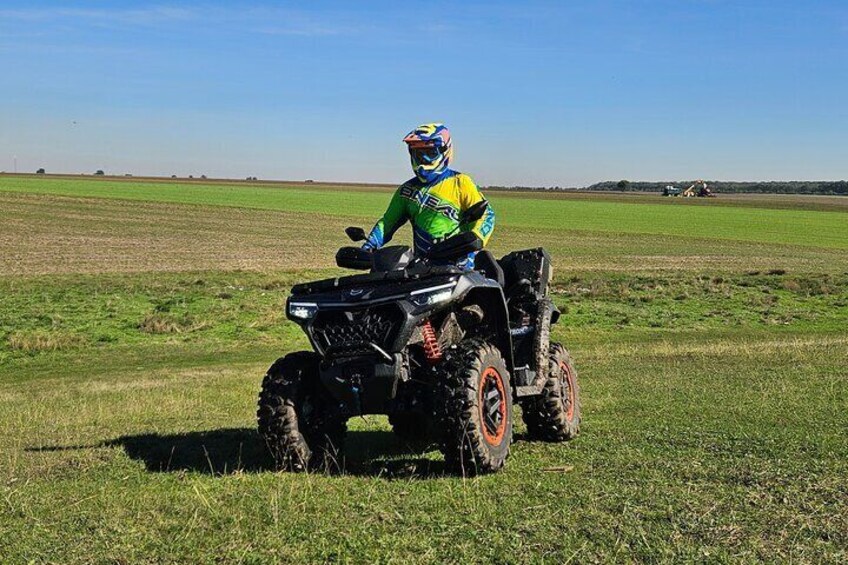 Half Day Private ATV and Quad Trip Near Bucharest 