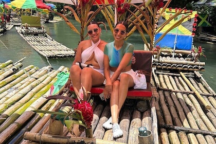 Bamboo Rafting, KFC stop and Souvenir Shopping with Transport