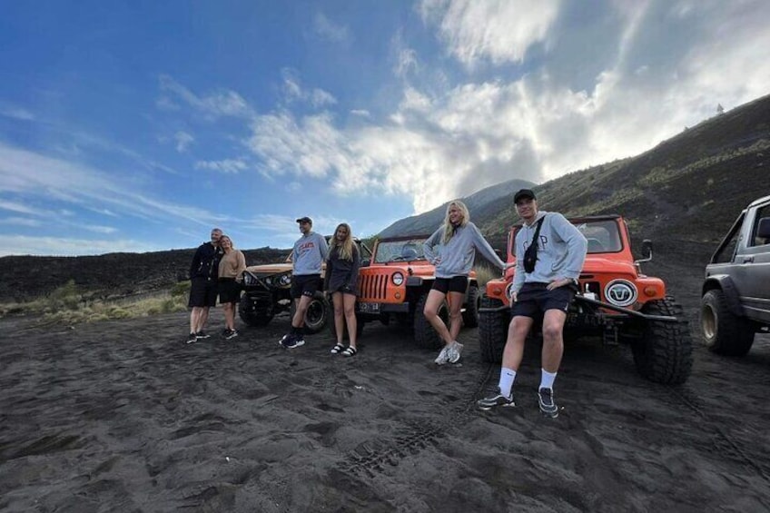 Batur Jeep Sunrise with Cepung Waterfall Delight Tour