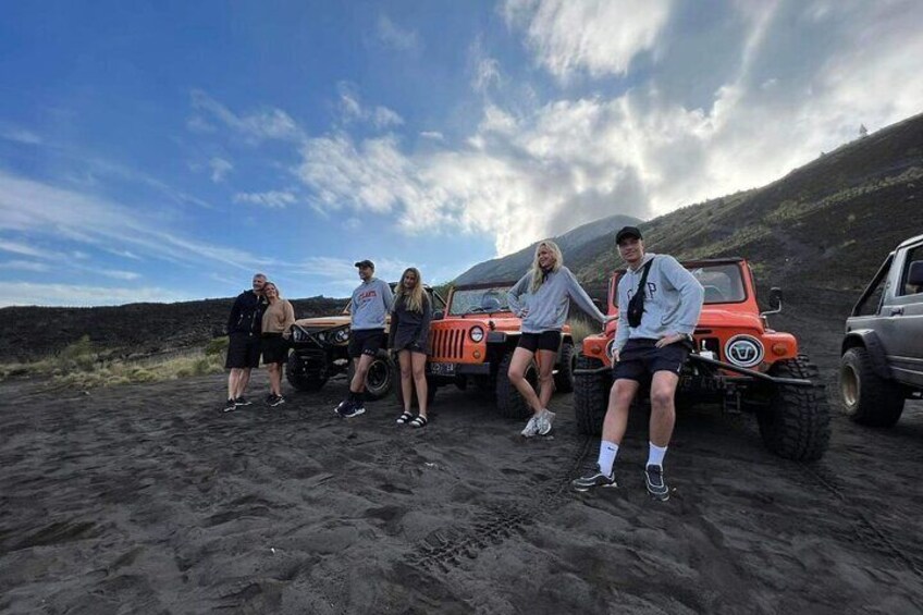 Batur Jeep Sunrise with Cepung Waterfall Delight Tour