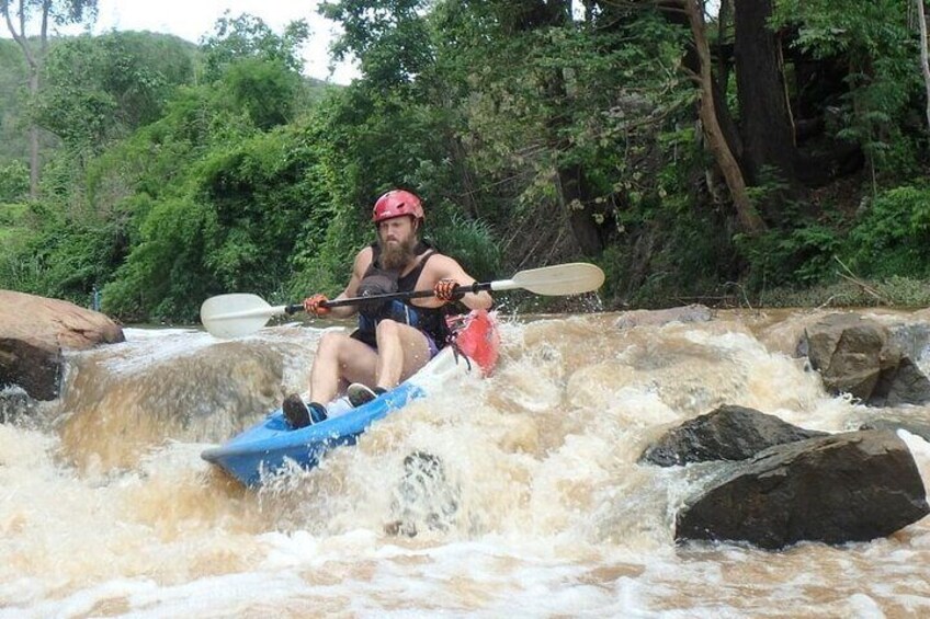 River Kayaking in Chiang Dao Jungle From Chiang Mai