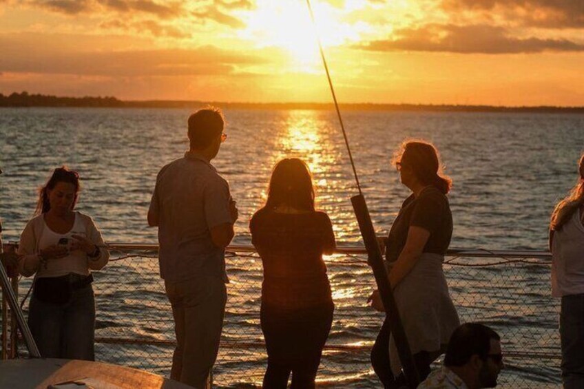 Aloha Wednesday Sunset Sail with drinks