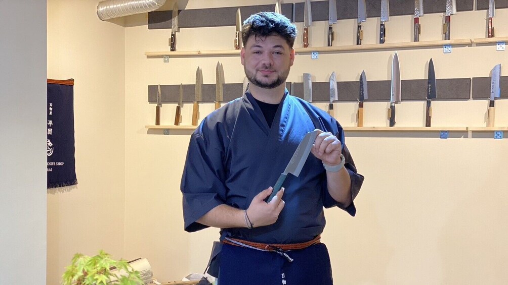 Japanese Knife-Making Workshop in Kyoto