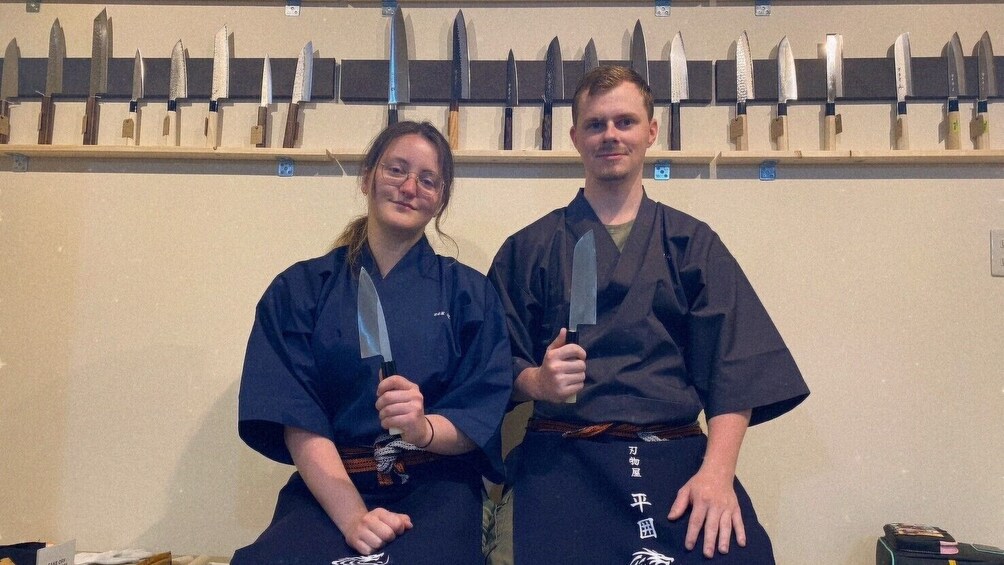 Japanese Knife-Making Workshop in Kyoto
