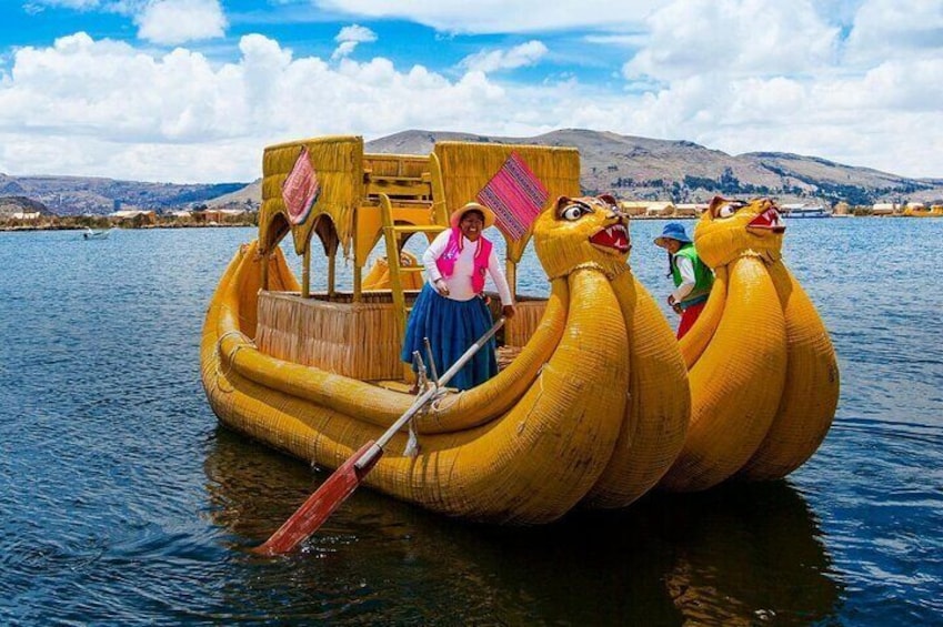 Uros and Taquile Islands From Puno Full Day Tour with Lunch