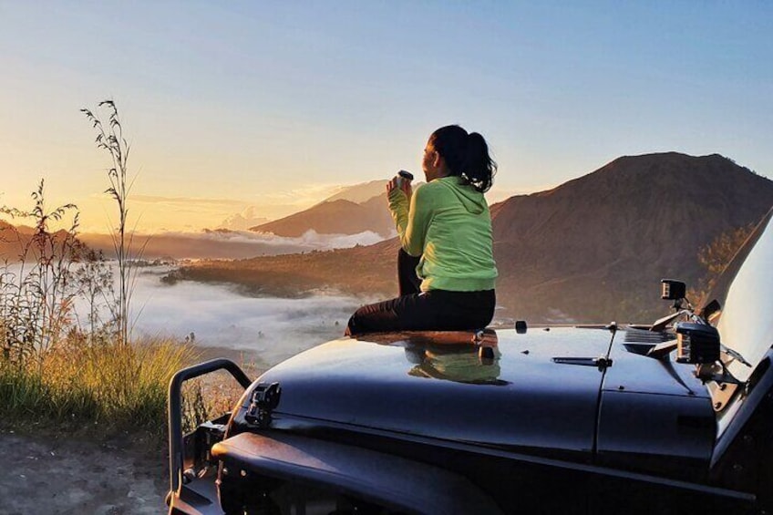 Bali Jeep Tour Sunrise Lava Fields and Hot Springs Experience