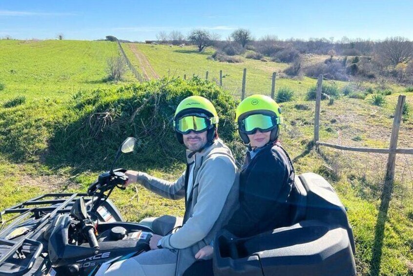 4 Hour Quad Bike Tour in Bracciano