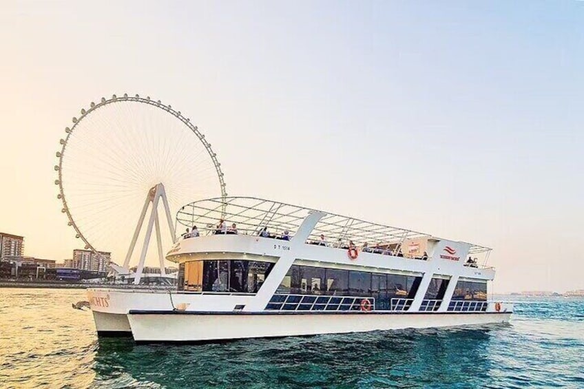 Sunset Cruise in Dubai Marina with Buffet Dinner