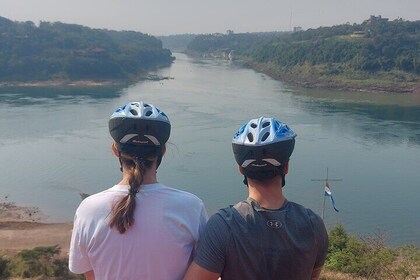 Bike Tour 3 Countries in 1 Day-Brazil, Paraguay and Argentina in 55 km