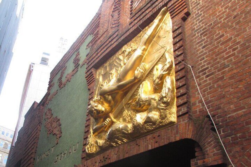 The Lightbringer, much more than a high relief sculpture.