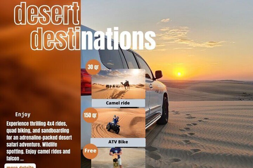 Desert Safari Qatar