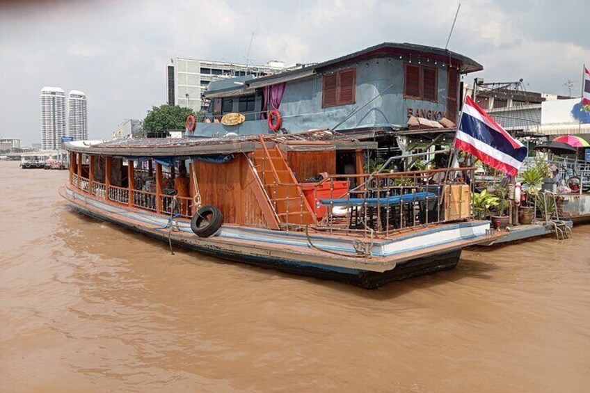 5 Hours Slow Boat Tour from Ayutthaya to Bangkok